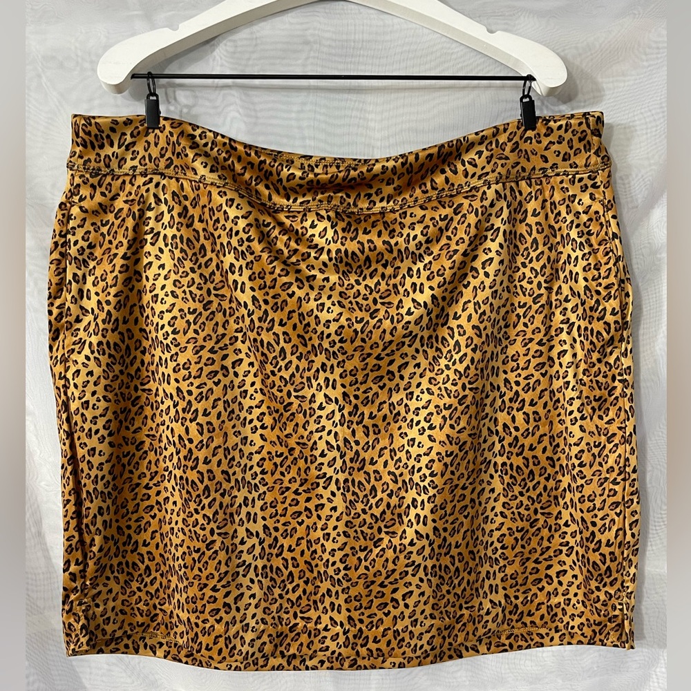 Cheetah Print Skirt